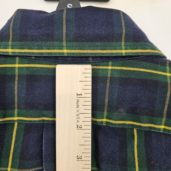 Ralph Lauren‎ Shirt Mens Medium Button Down Plaid Long Sleeve M Casual Preppy - Picture 5 of 10
